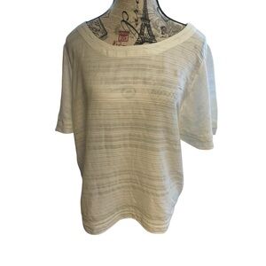 Caslon Women's white Short Sleeve Top